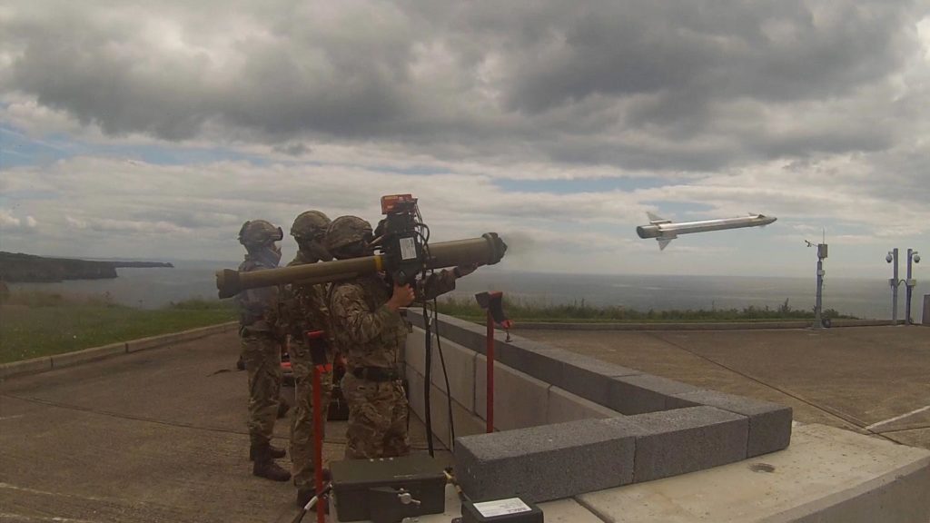 Royal Marines test Lightweight Multirole Missile