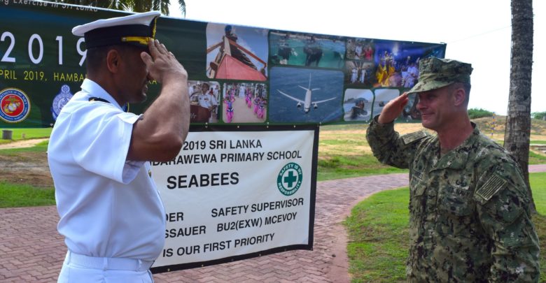 US and Sri Lanka Navy exercise