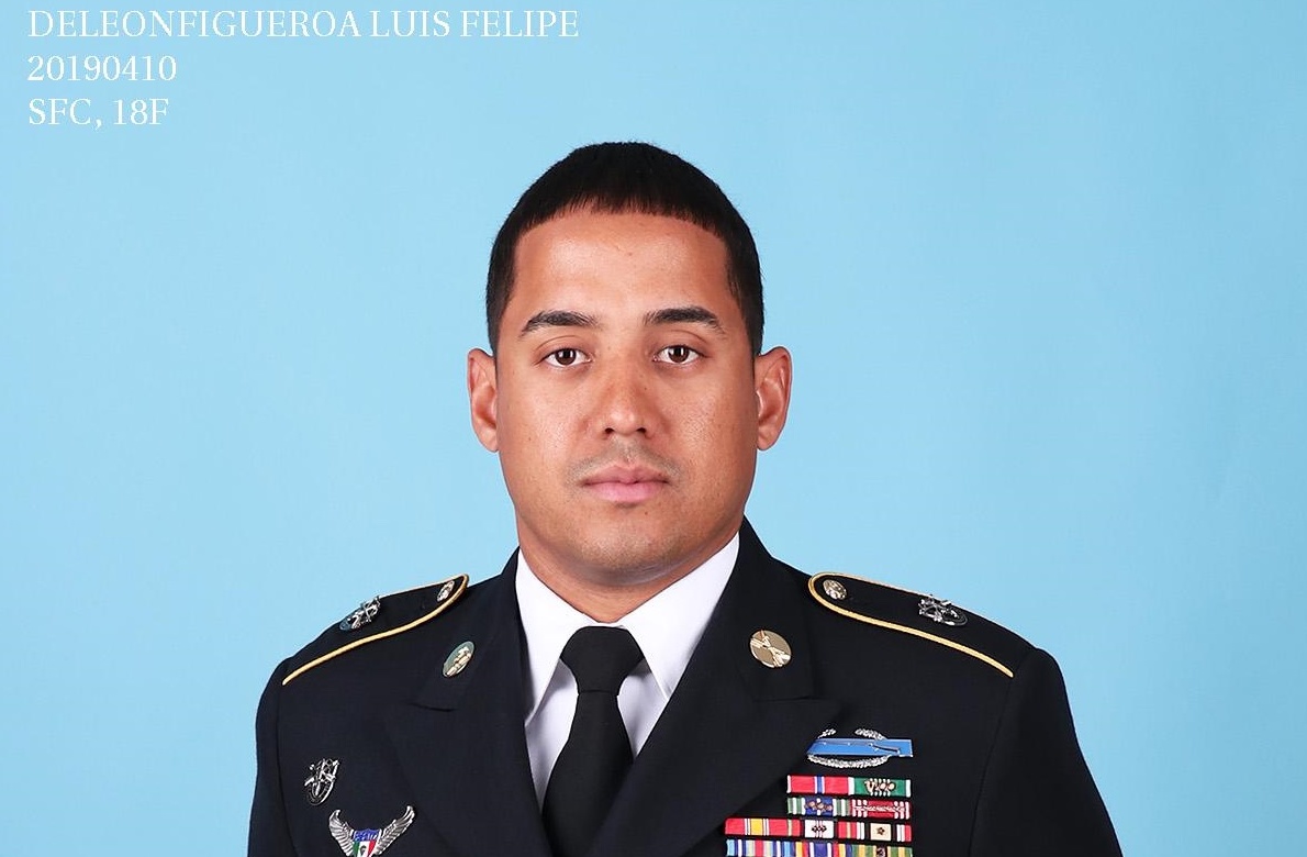US Army Master Sgt. Luis F. Deleon-Figueroa