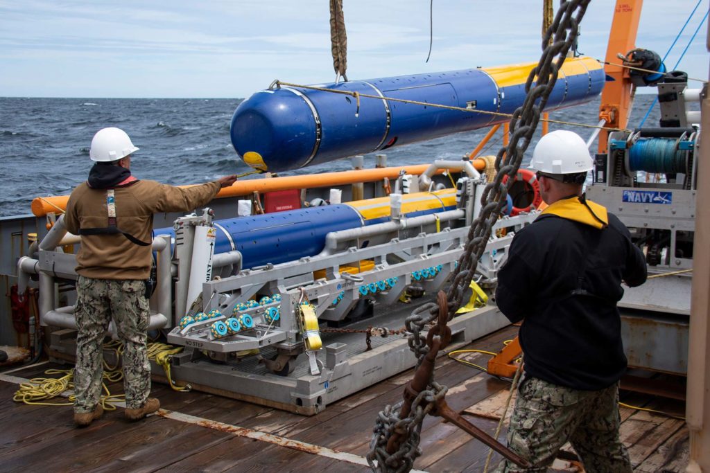 Knifefish UUV test