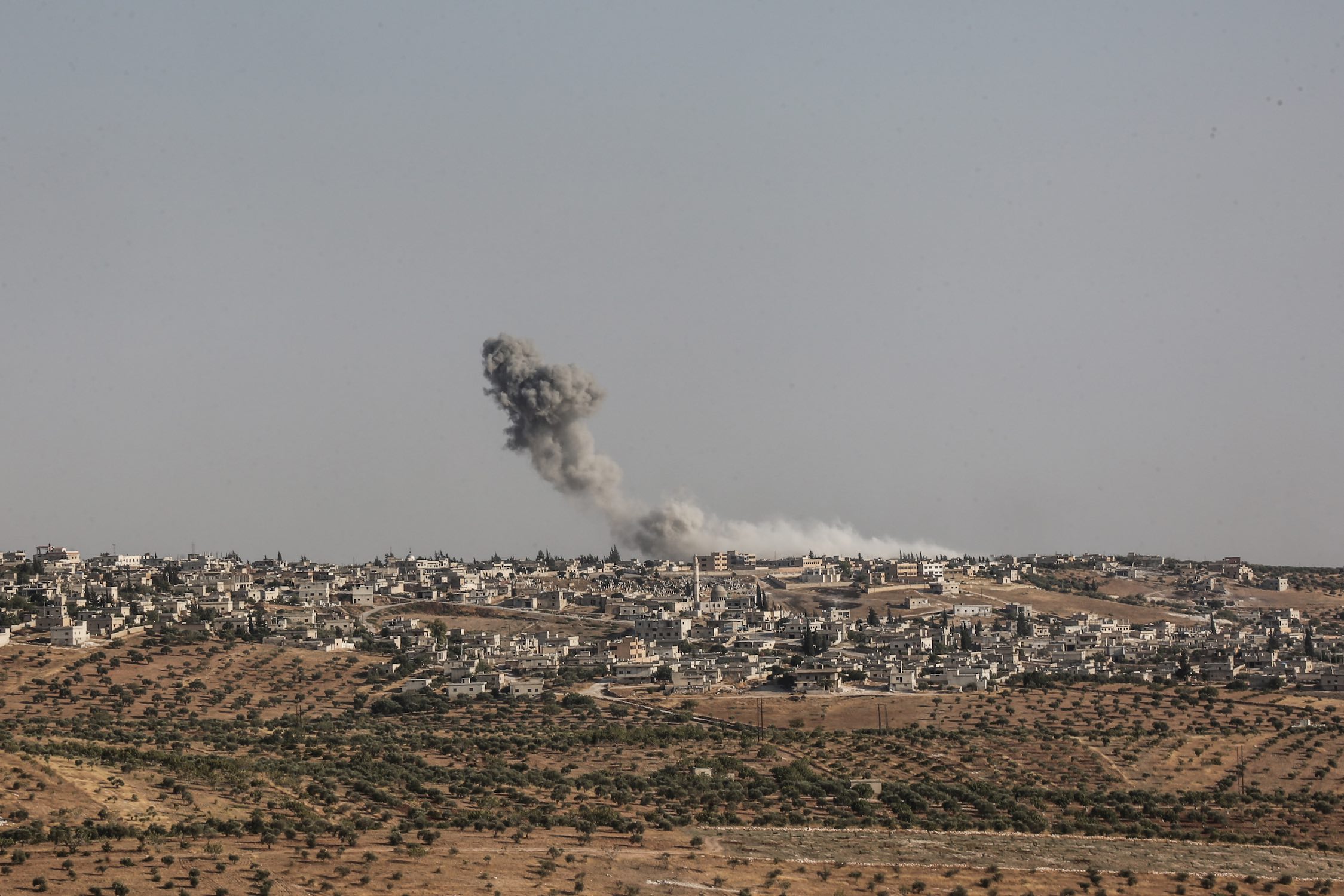Airstrikes in Idlib