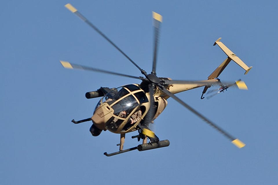Boeing AH-6i helicopter