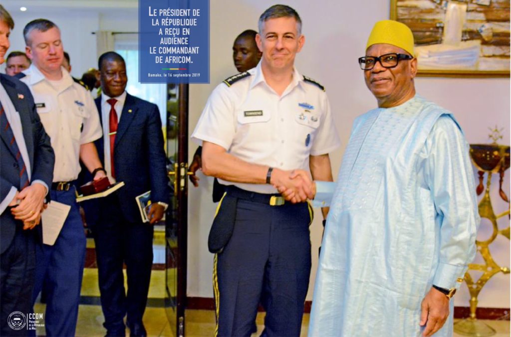 US Africa Command commander General Stephen Townsend