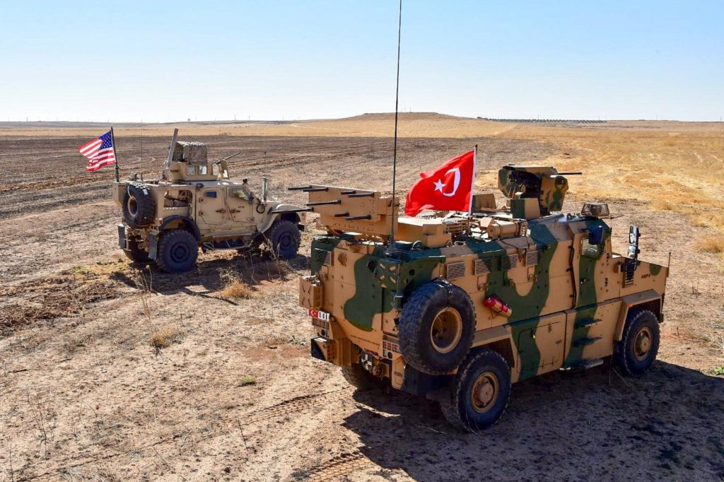 Joint US-Turkey ground patrols in Syria