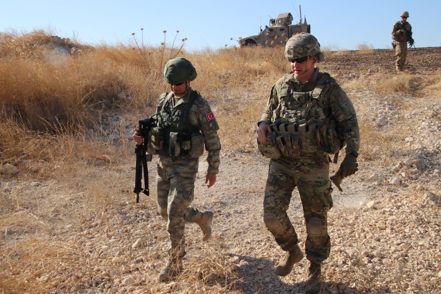 US Turkey Syria joint patrol