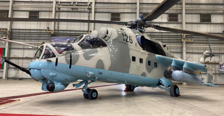 India gifts Mi-35/Mi-24V attack helicopters to Afghanistan
