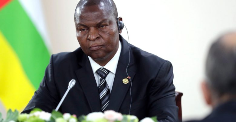 Central African Republic President Faustin-Archange Touadera