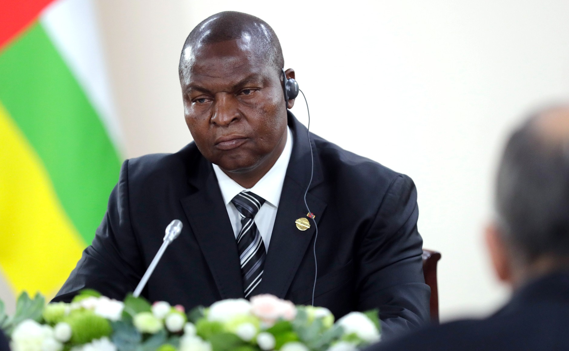 Central African Republic President Faustin-Archange Touadera