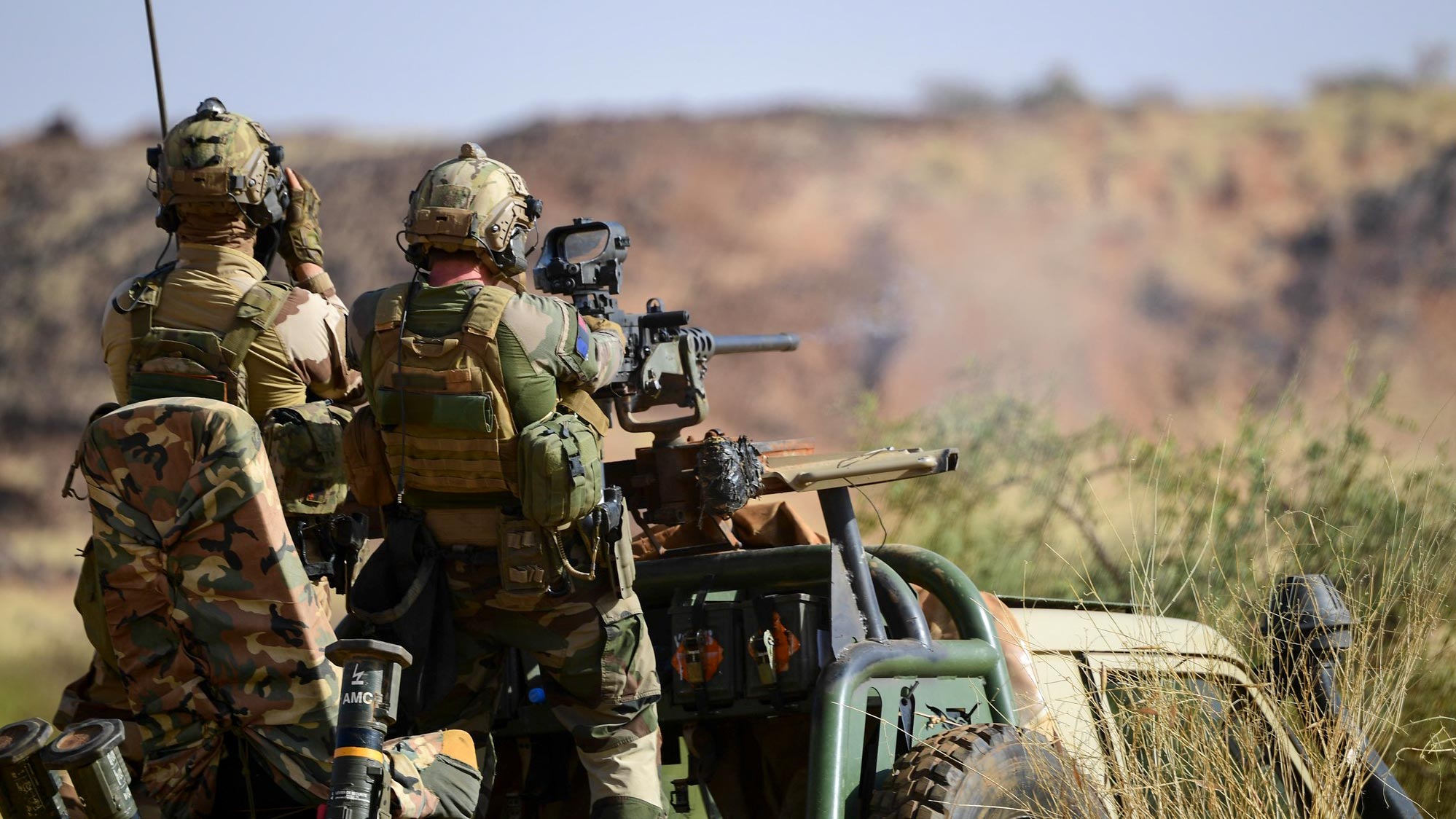 French troops in the Sahel