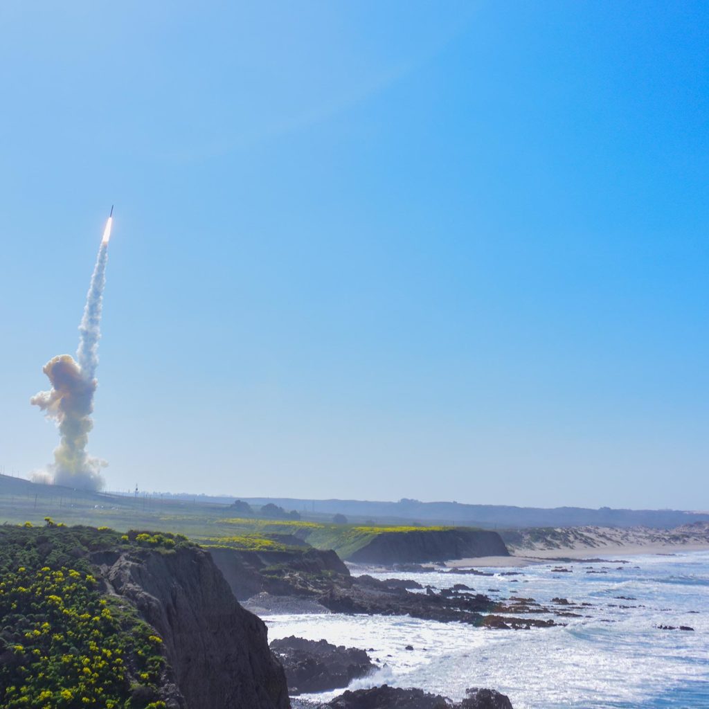Ground-based Midcourse Defense test
