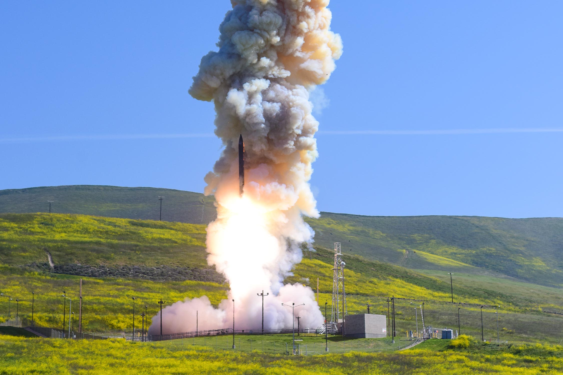 Ground-based Midcourse Defense test