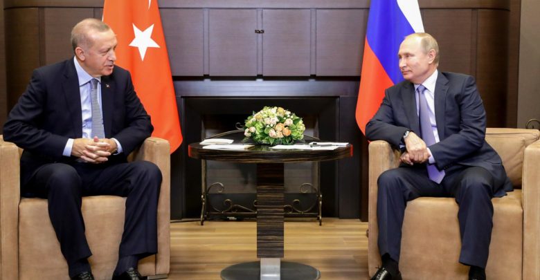 Erdogan and Putin meet on Syria