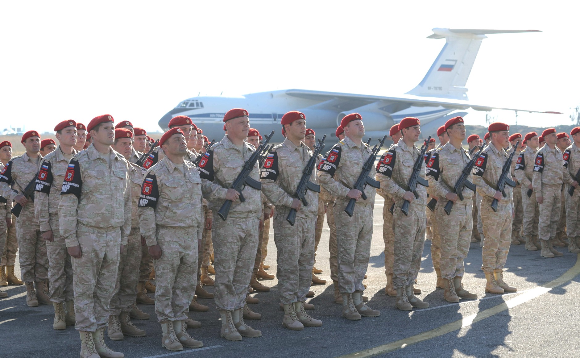 Russian military police in Syria