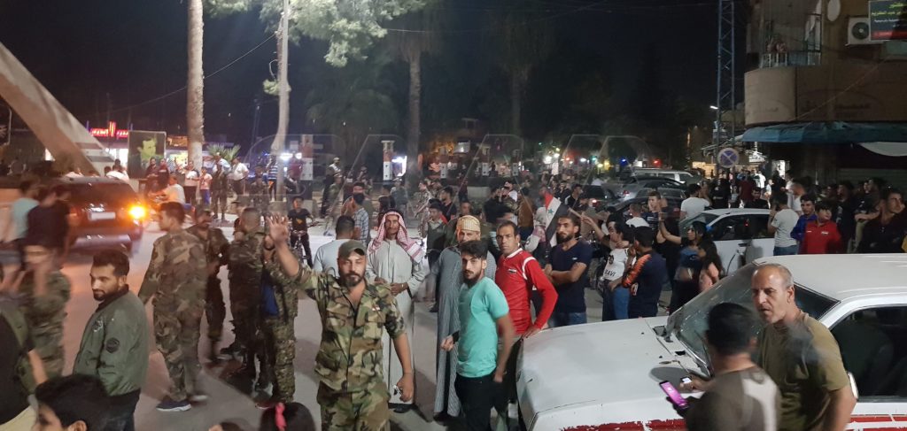 Syrian army in Hasakah