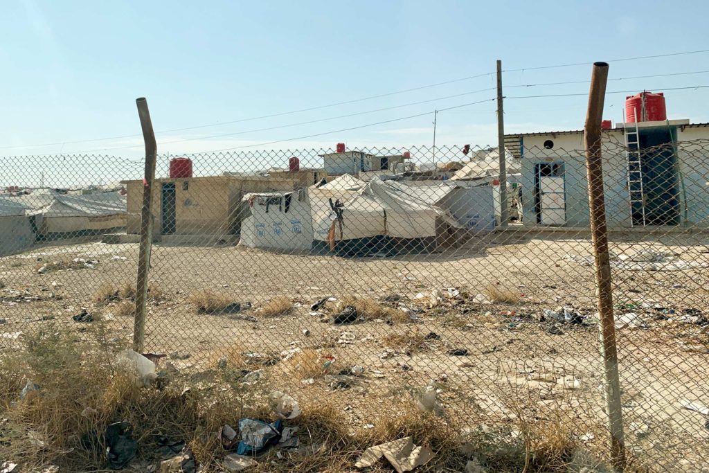 Al Hol camp in Syria