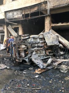Explosions in Qamishli