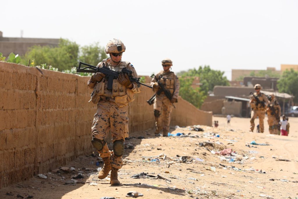 Estonia troops in Mali