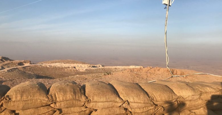 Qara Chokh Peshmerga positions