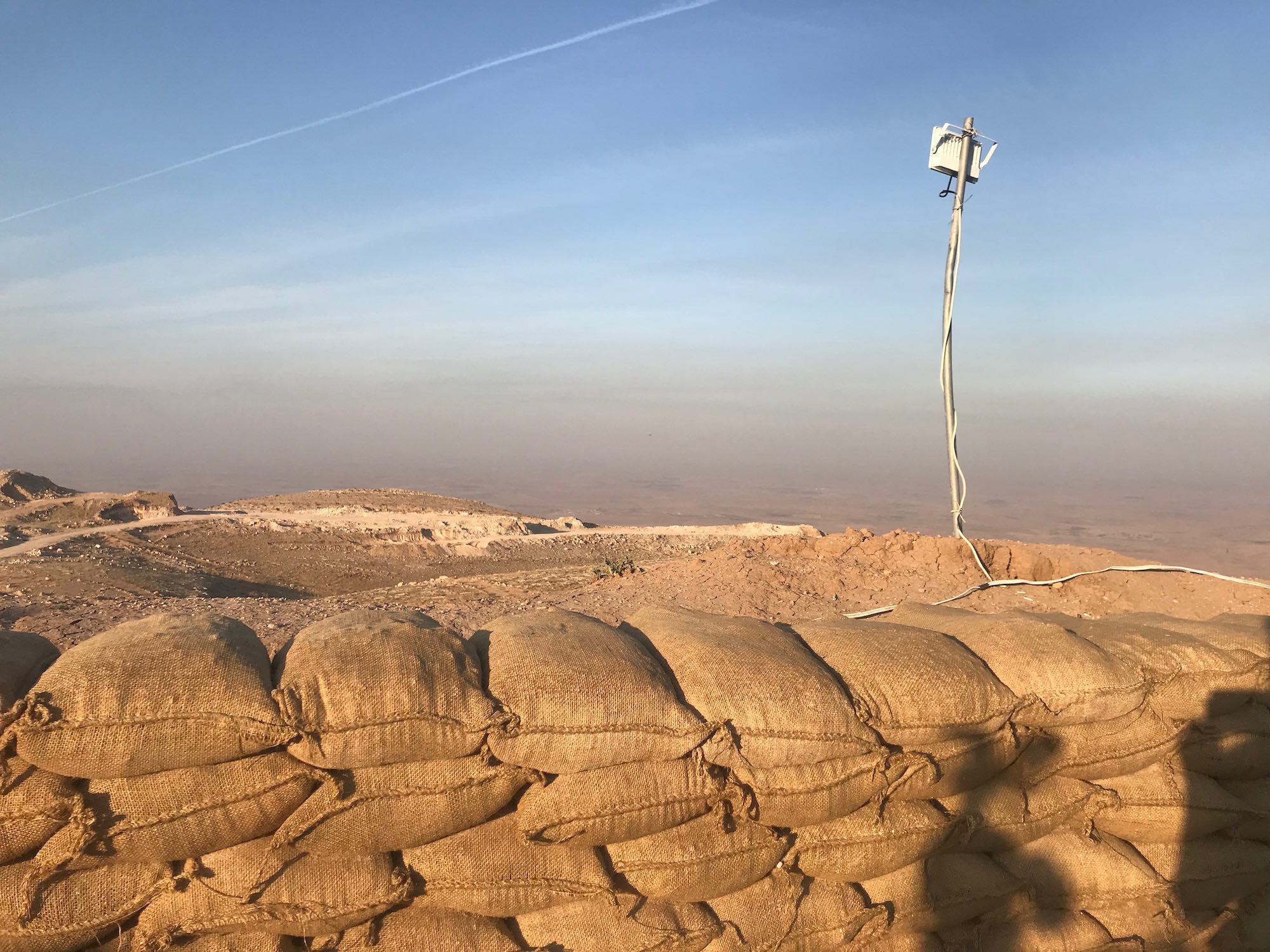 Qara Chokh Peshmerga positions