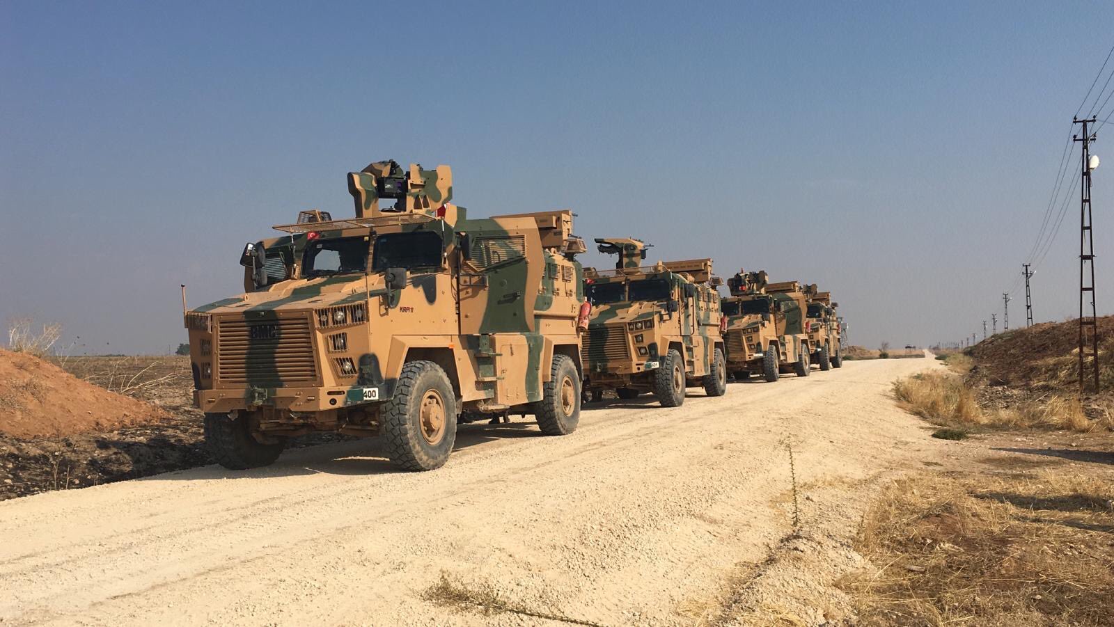 Russia and Turkey joint patrol