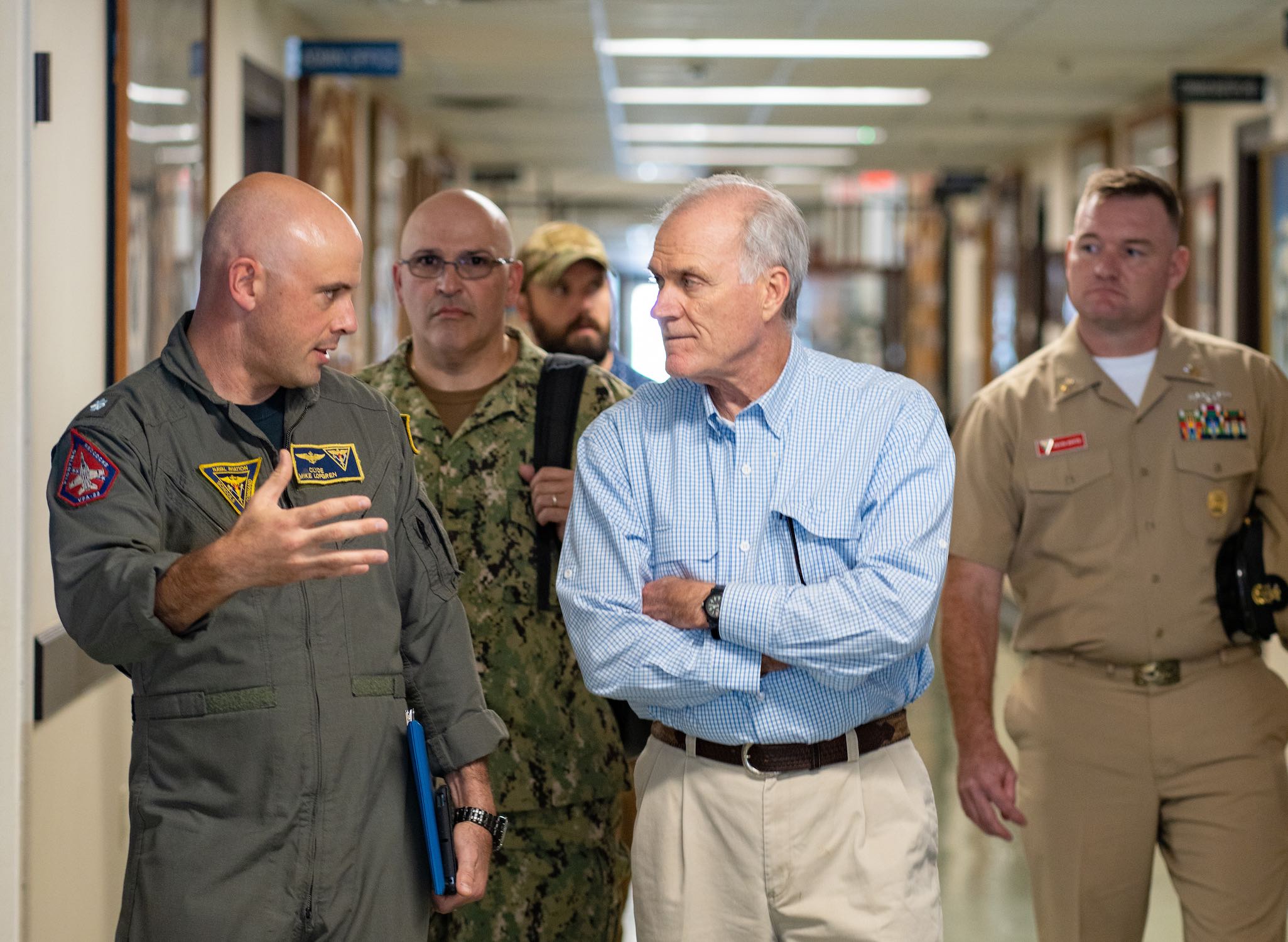 Secretary of the Navy Richard V. Spencer