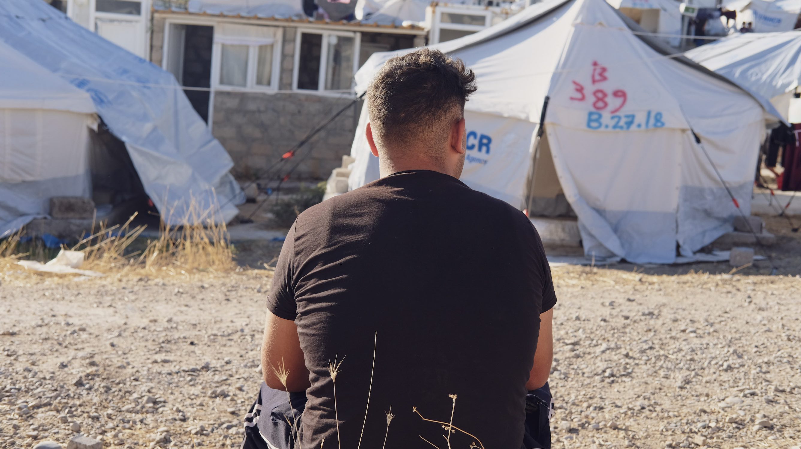 Syrian refugees fled military service
