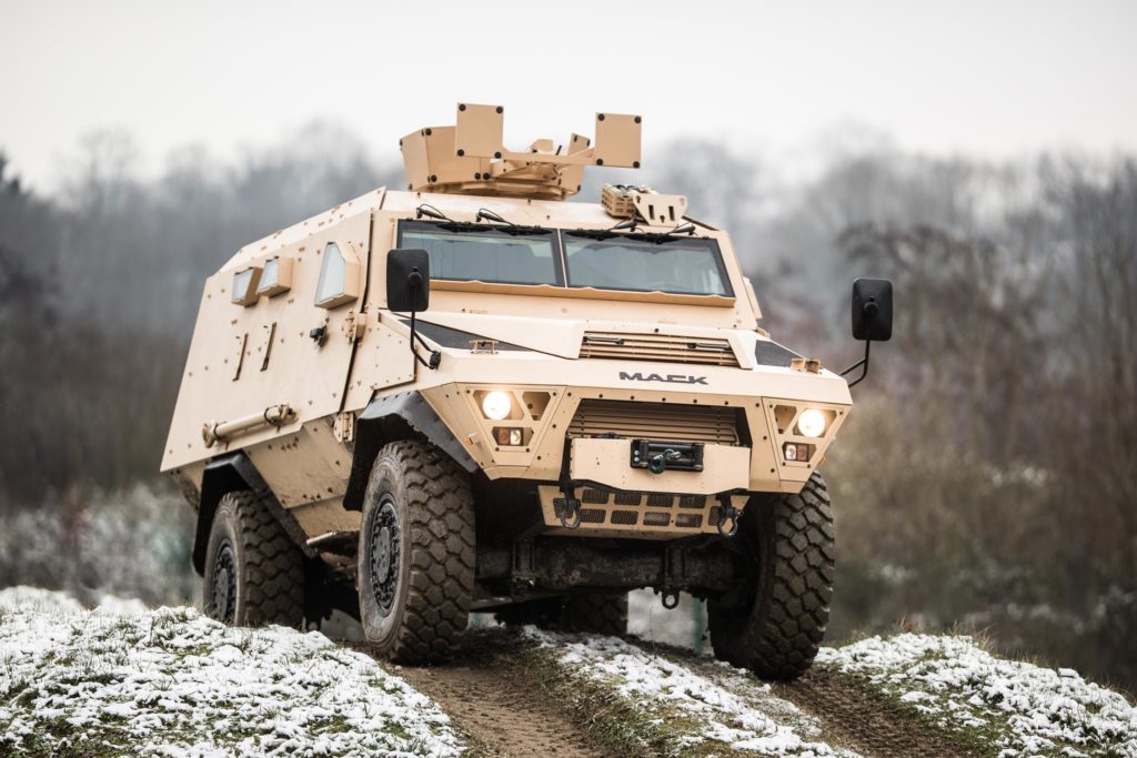 Arquus Bastion armored vehicle
