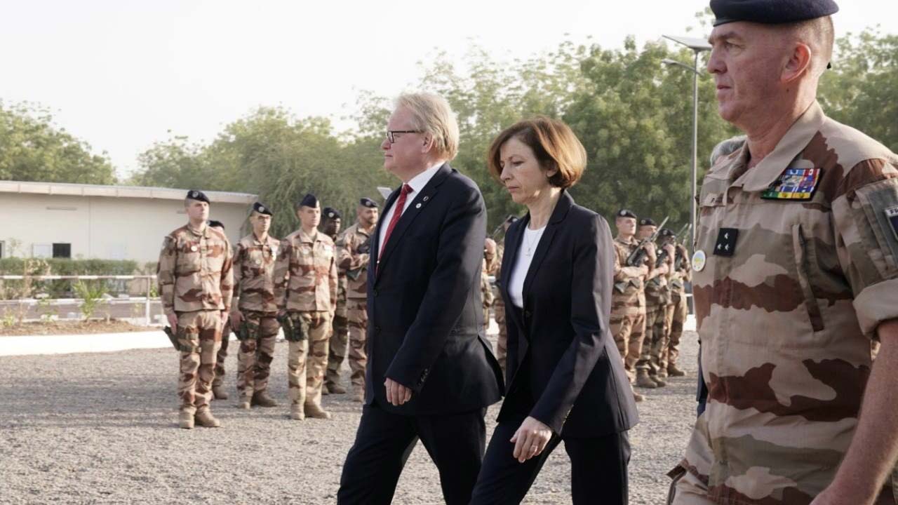 Hultqvist, Parly and Facon in Chad