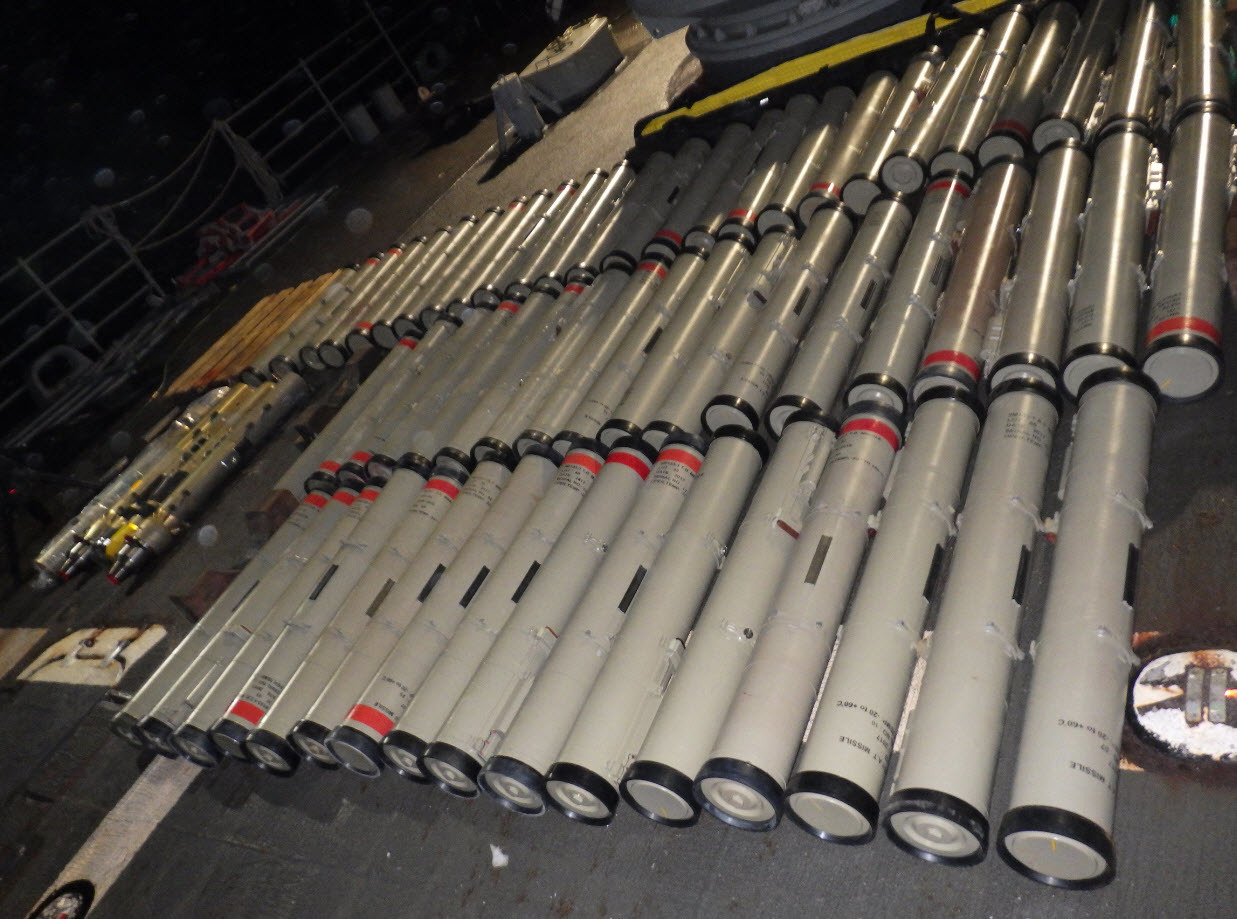 Iran ATGMs Boat
