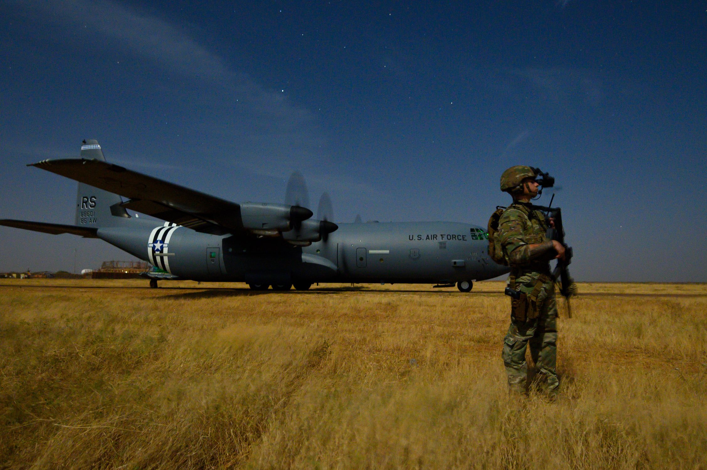 US C-130J in Somalia