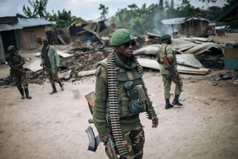 DR Congo soldier, February 2020