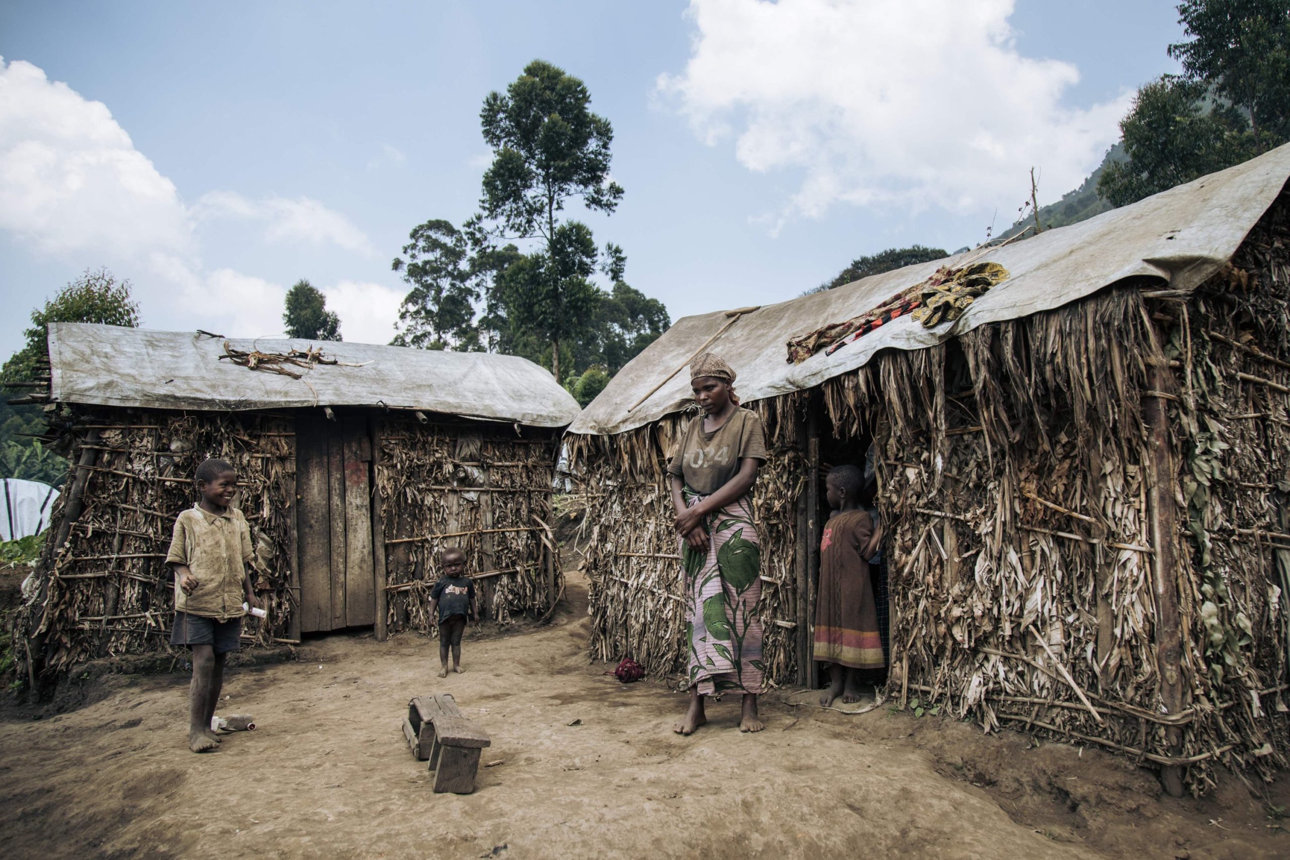Village in DR Congo.