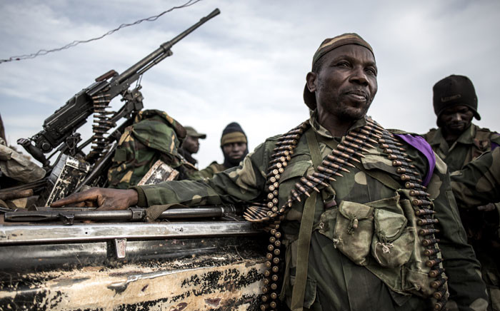DR Congo soldiers.