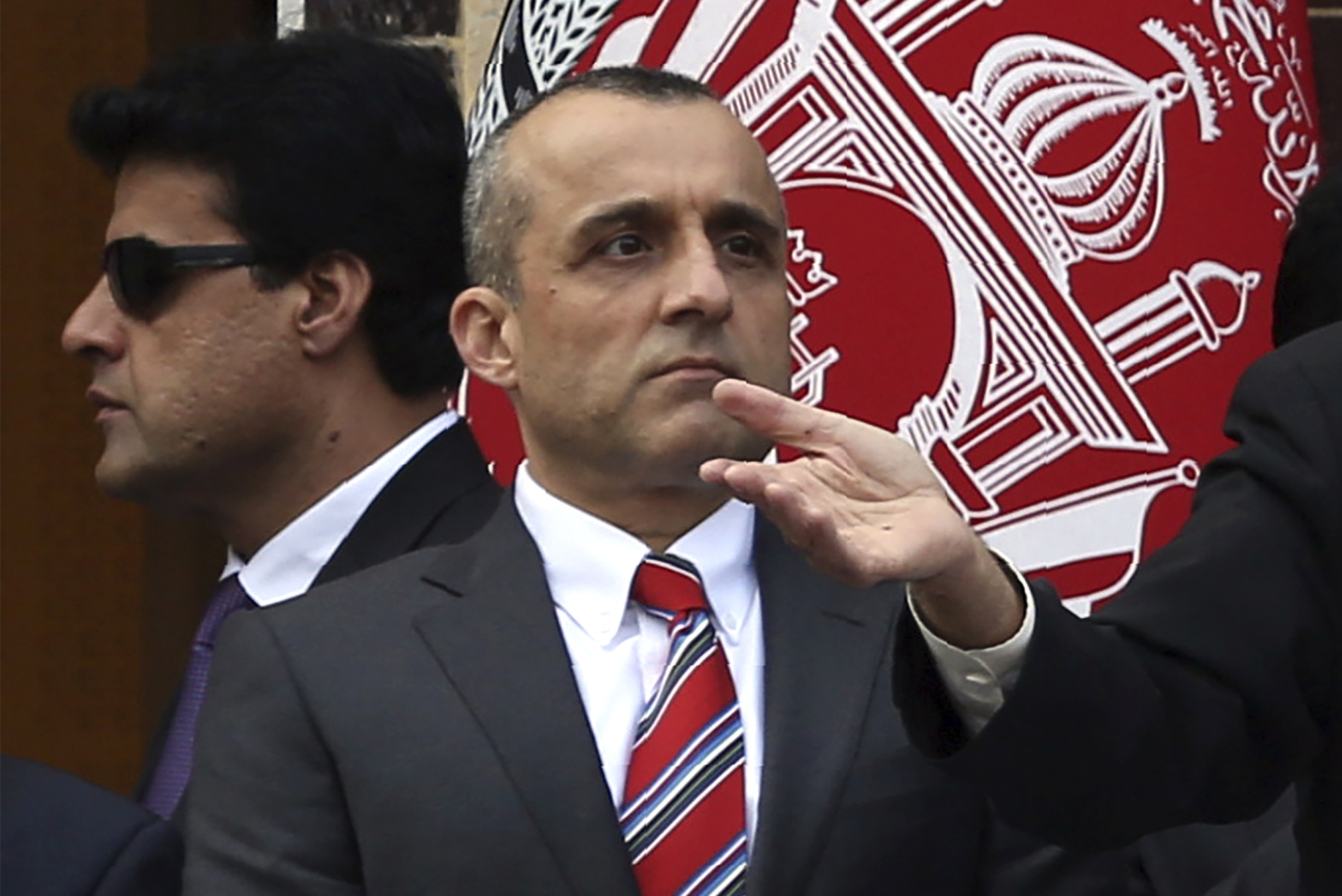 Afghanistan's vice president Amrullah Saleh