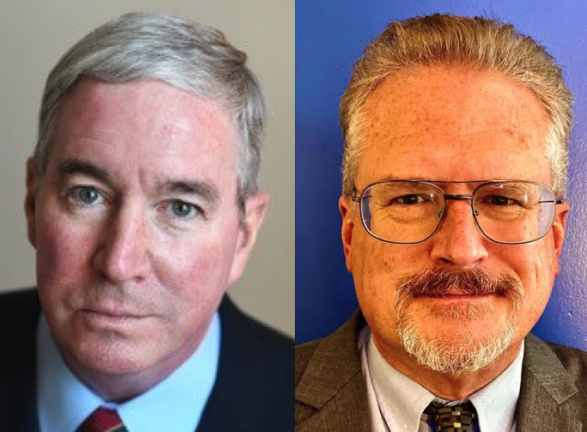 Headshots of John Miller and Charlie Penkins