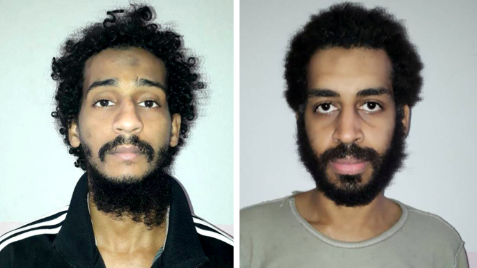 Mugshots of the jihadi Beatles.