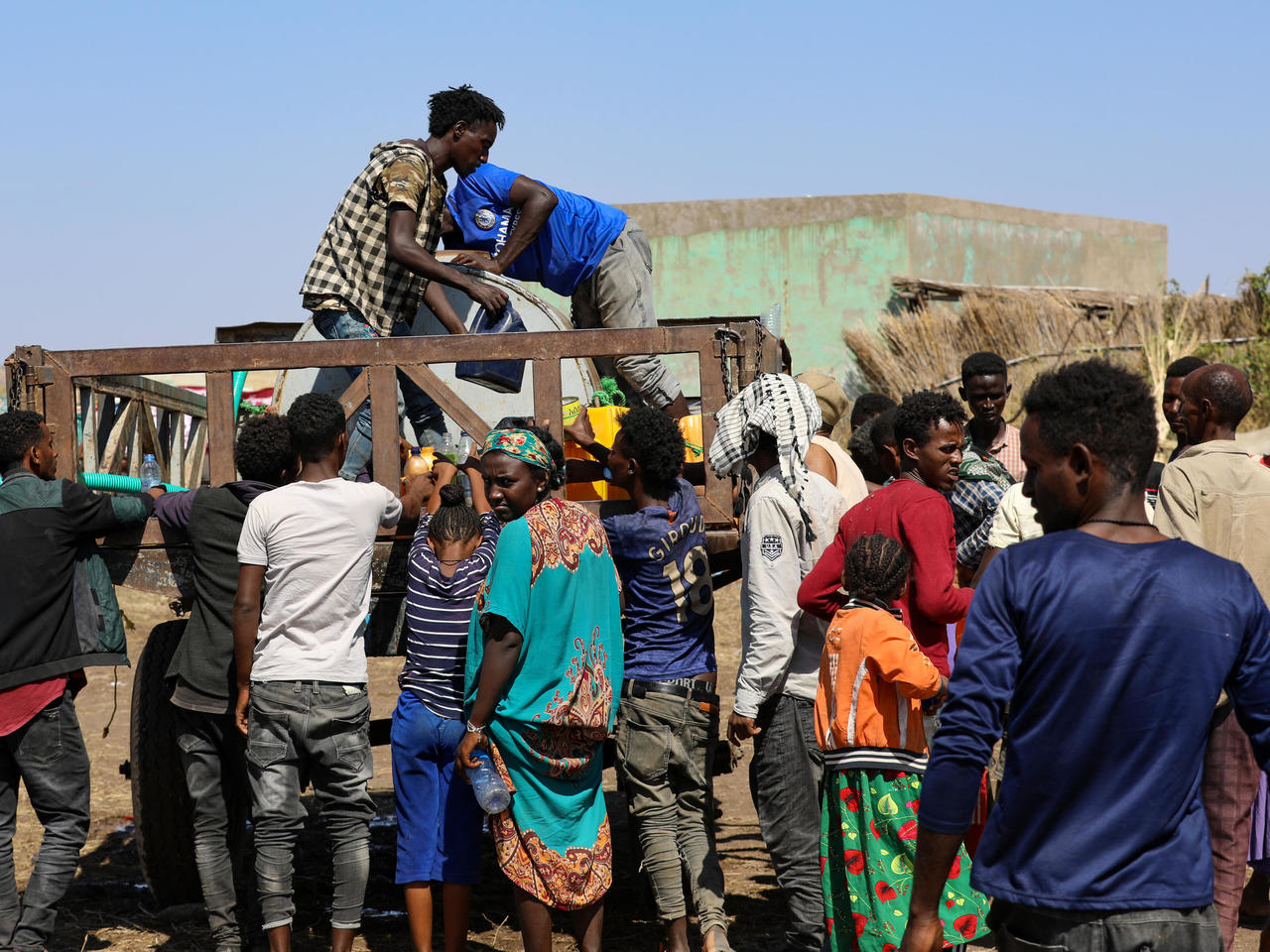 Thousands of Ethiopians have fled to neighboring Sudan to escape the conflict in Tigray.