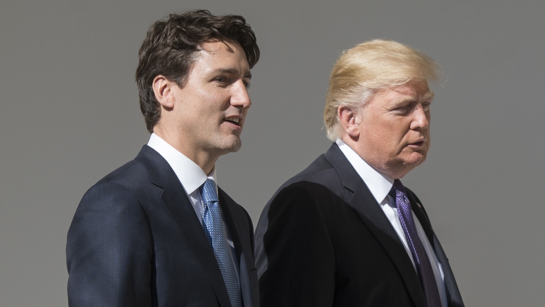 President Trump and Canadian Prime Minister Justin Trudeau
