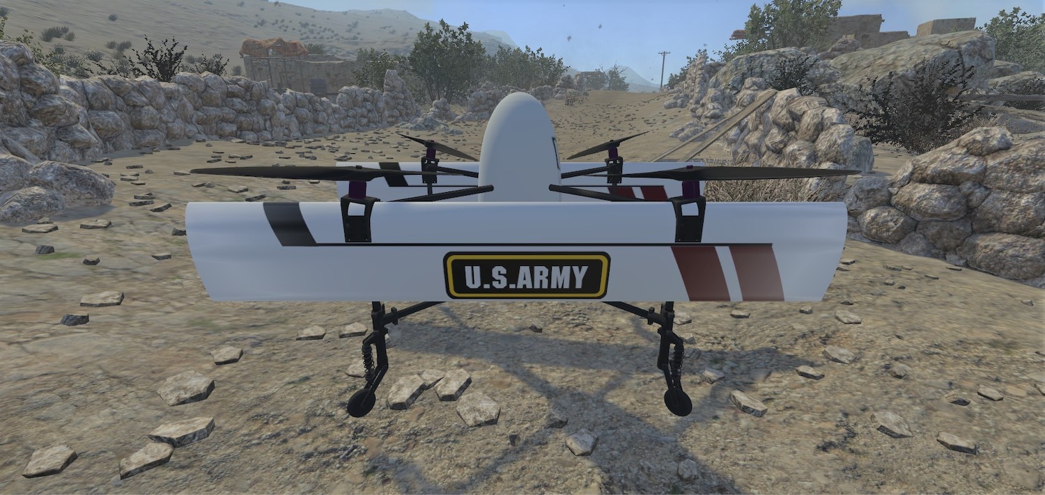 Common Research Configuration Research Quadrotor Biplane