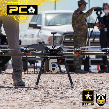 SSCI’s RAPTOR autonomous UAV at Project Convergence.