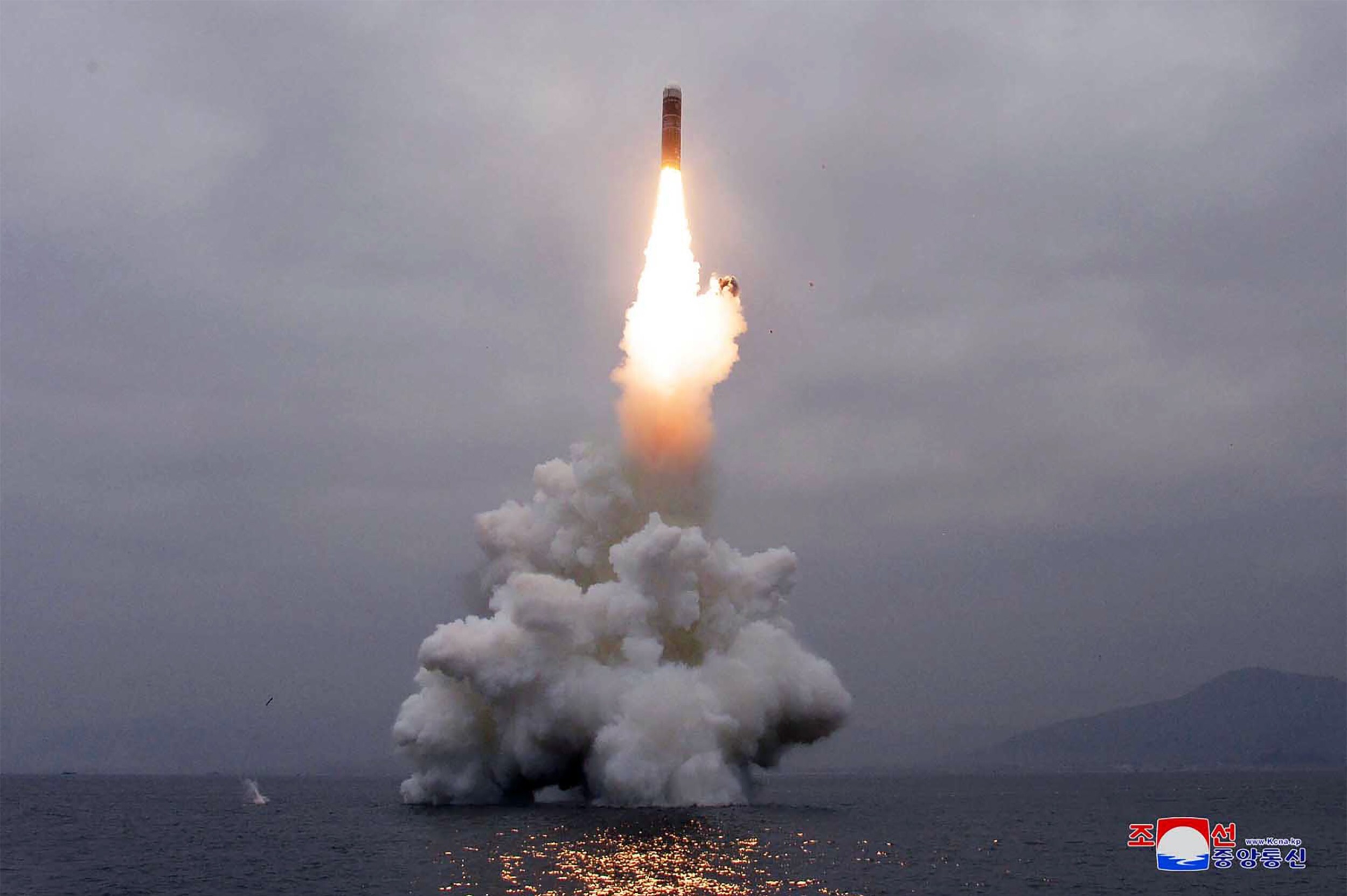 Ballistic missile launched