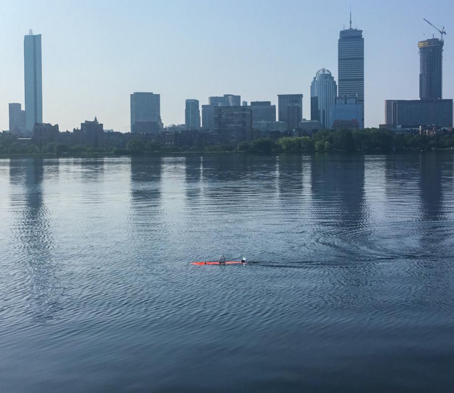 An unmanned underwater vehicle