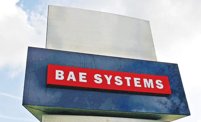 n a file photo taken on October 1, 2009 a BAE Systems plant is pictured in Warton near Preston, north-west England.
