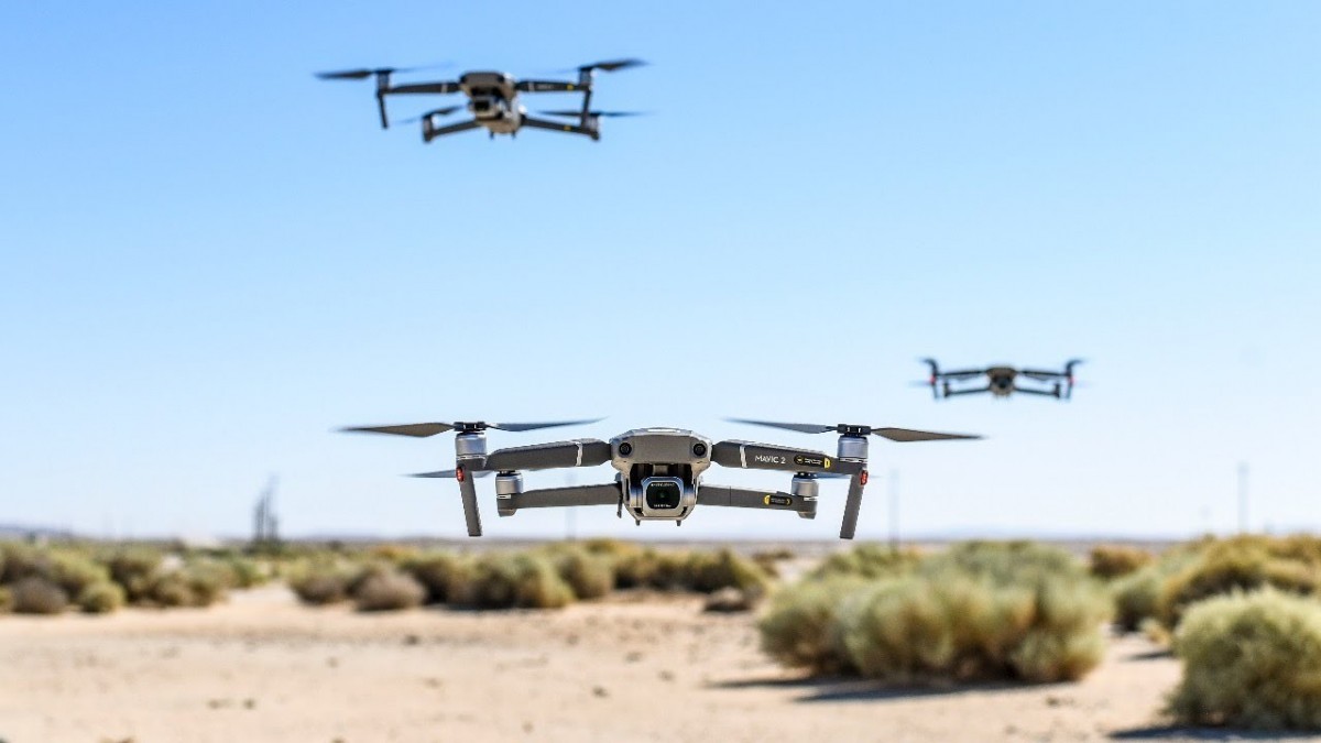 Photo of a few small drones