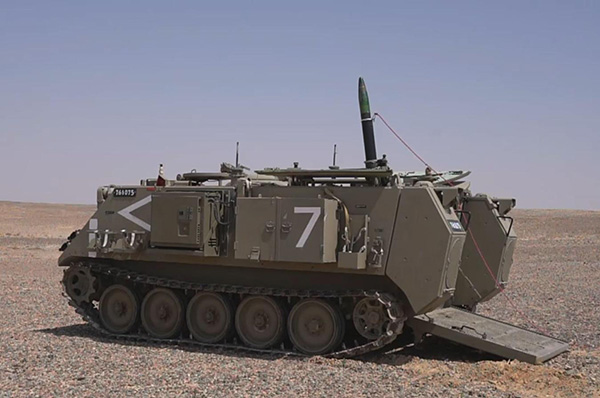 Israel Iron Sting laser-guided mortar system