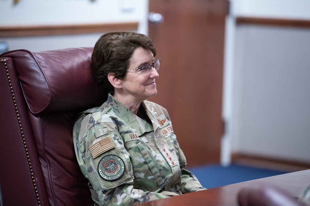 US Air Force Gen. Jacqueline D. Van Ovost