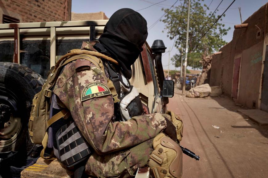 Mali soldier