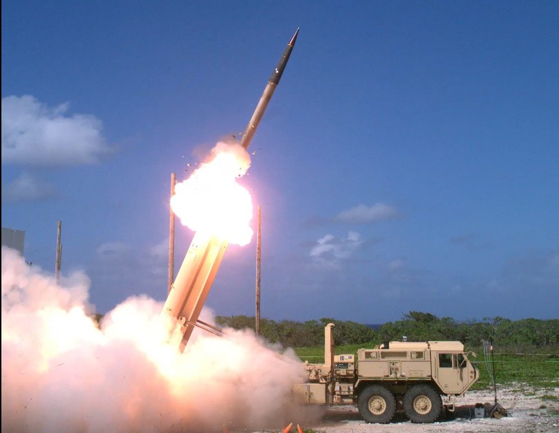 Terminal High Altitude Area Defense, or THAAD interceptor