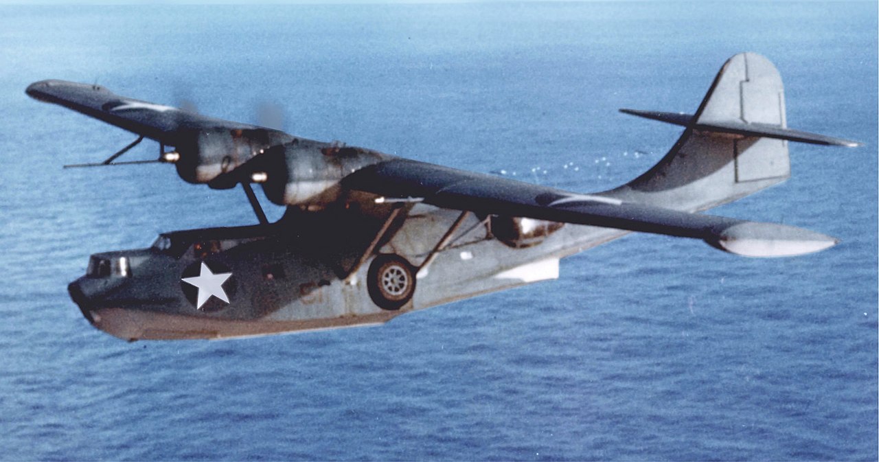 Consolidated PBY-5A Catalina in flight