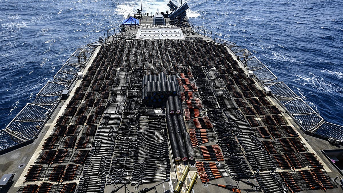 weapons on a ship